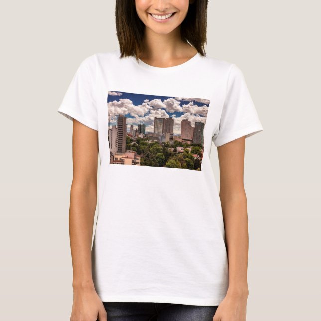 Camiseta Horizonte de los hoteles en Polanco Ciudad de (Anverso)