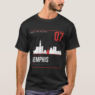 Camiseta Horizonte de Memphis Tennessee ShiftTape Vol 07