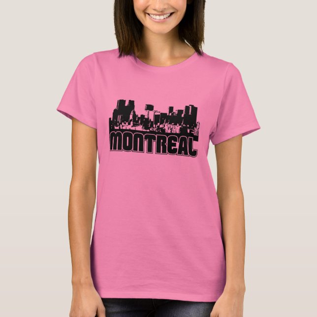Camiseta Horizonte de Montreal (Anverso)