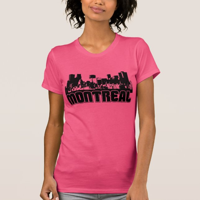 Camiseta Horizonte de Montreal (Anverso)
