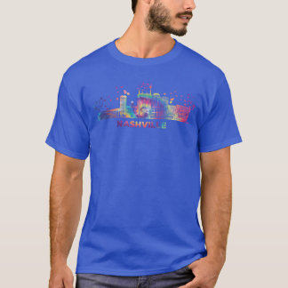 Camiseta Horizonte de Nashville Nashvillian divertido