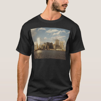 Camiseta Horizonte de New York City antes de 9/11 de las