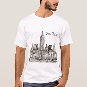 Camiseta Horizonte de Nueva York