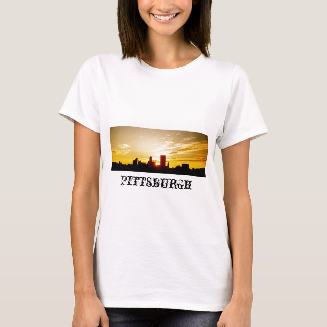Camiseta Horizonte de Pittsburgh (Anverso)