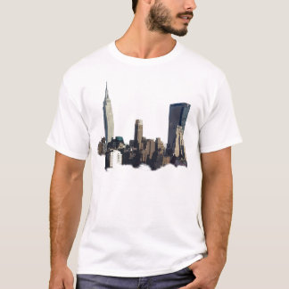 Camiseta Horizonte de Scape Nueva York de la ciudad