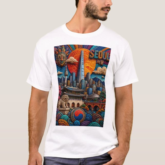 CAMISETA HORIZONTE DE SEÚL (Anverso)