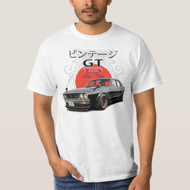 Camiseta Horizonte del vintage GTR (Anverso)