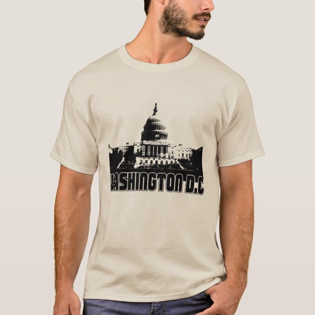 Camiseta Horizonte del Washington DC (Anverso)
