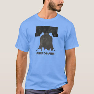Camiseta Horizonte-Hombres retros de Philadelphia