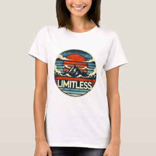 Camiseta Horizonte Ilimitado: Arte de Atardecer en la Monta