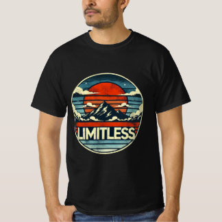 Camiseta Horizonte ilimitado: arte de la puesta de sol en l