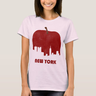 Camiseta Horizonte-Mujeres retras de Nueva York