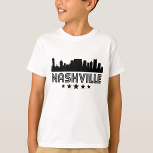 Camiseta Horizonte retro de Nashville