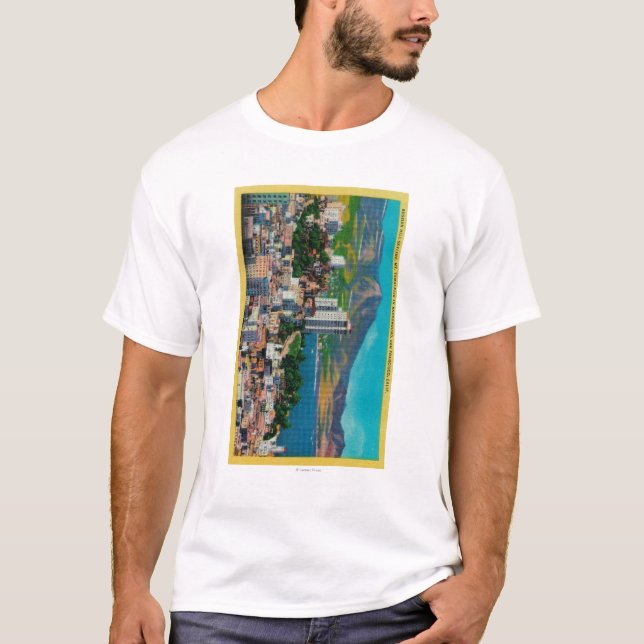 Camiseta Horizonte ruso de la colina con (Anverso)