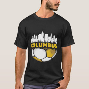 Camiseta Horizonte urbano de Columbus Soccer City - Regalos