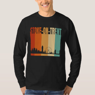 Camiseta Horizonte urbano de Stoke On Trent