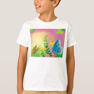 Camiseta Hormiga, caracol y mariposa azul de Chapman