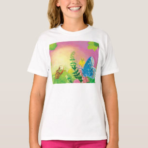 Camiseta Hormiga, caracol y mariposa azul de Chapman 