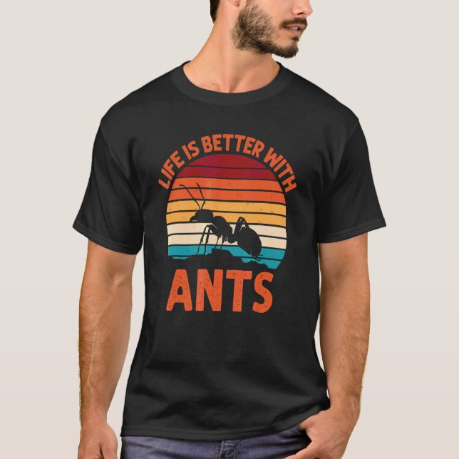 Camiseta Hormiga con hormigas (Anverso)