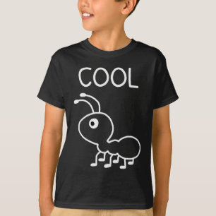 Camiseta Hormiga Cool, Juegos de Palabras, Divertido, Chist