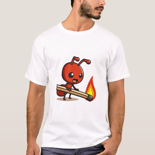 Camiseta Hormiga de fuego (Anverso)