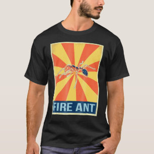 Camiseta Hormiga de fuego de vintage