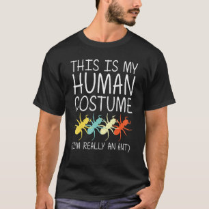 Camiseta Hormiga Halloween Disfraces Humano Wasp Pest Inspi