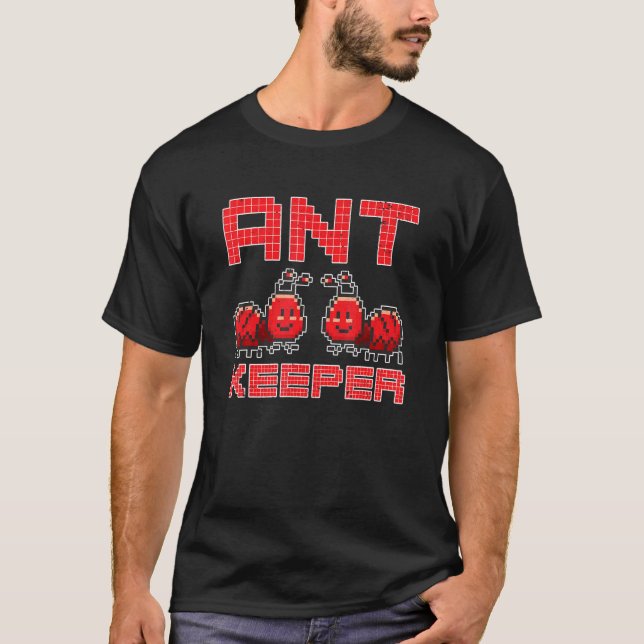 Camiseta Hormiga que mantiene la hormiga del recolector de  (Anverso)