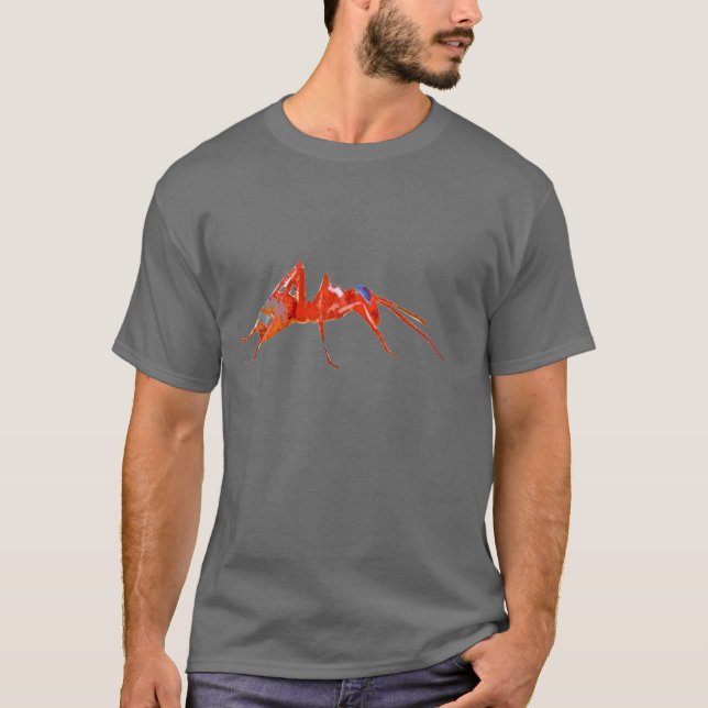 Camiseta hormiga roja (Anverso)