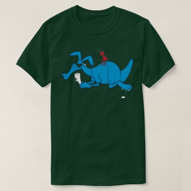 Camiseta hormiga y la avaricia (Diseño del anverso)