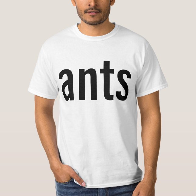 Camiseta hormigas (Anverso)