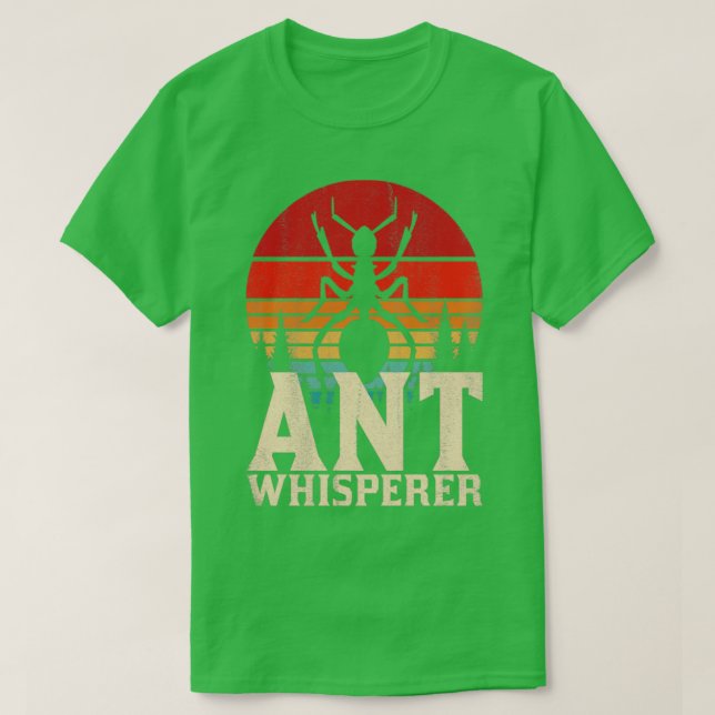 Camiseta Hormigas de Ant Keeper Hisperer (Diseño del anverso)