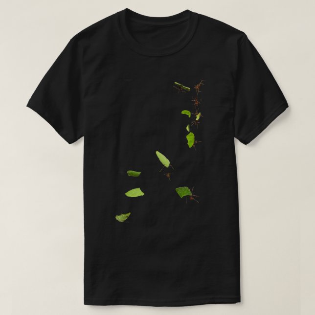 Camiseta Hormigas de cortar hojas 2 (Diseño del anverso)