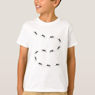 Camiseta Hormigas de hormiga que mantienen el regalo de la 