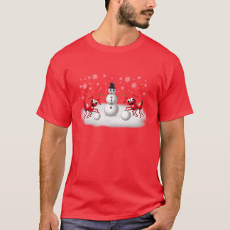 Camiseta hormigas de la nieve
