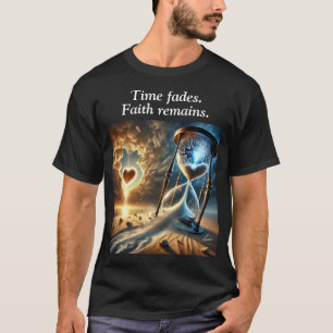 Camiseta Hormigón destrozado: La fe con el tiempo surrealis