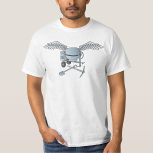 Camiseta Hormigonera gris azul
