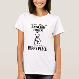 Camiseta Horn Happy Place