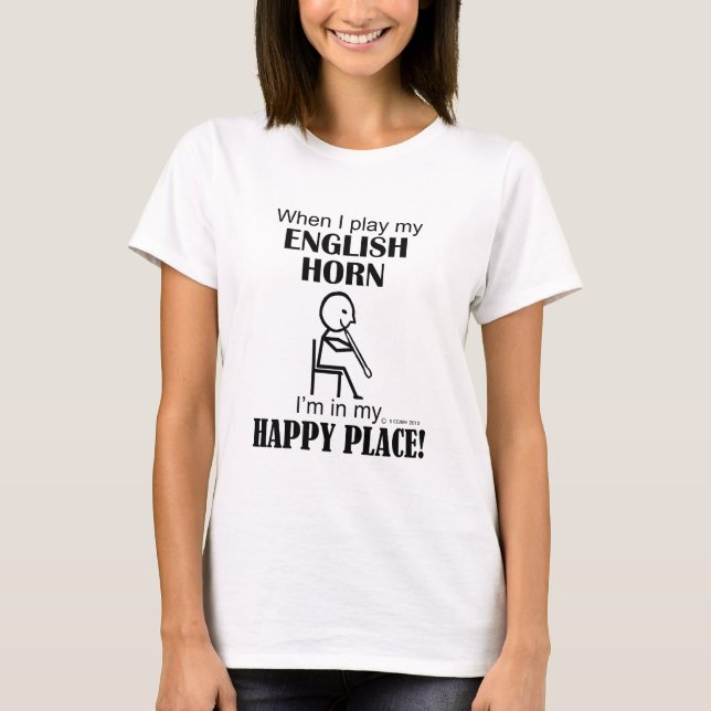 Camiseta Horn Happy Place (Anverso)