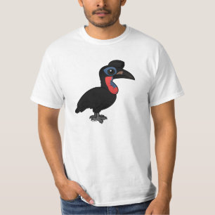 Camiseta Hornbill de tierra abisinio de Birdorable