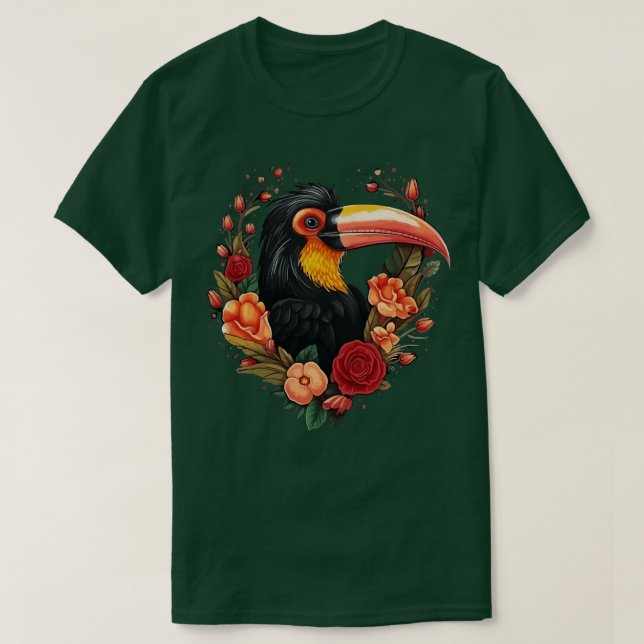 Camiseta Hornbill Valentine Day (Diseño del anverso)