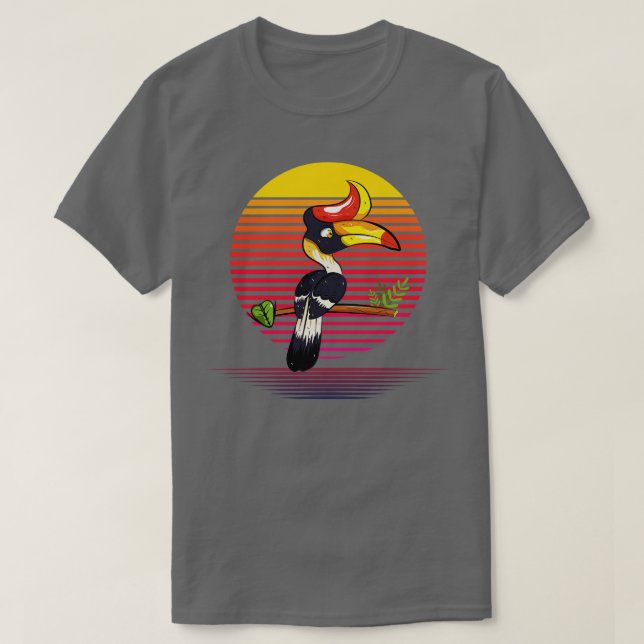 Camiseta Hornbill Vapor (Diseño del anverso)