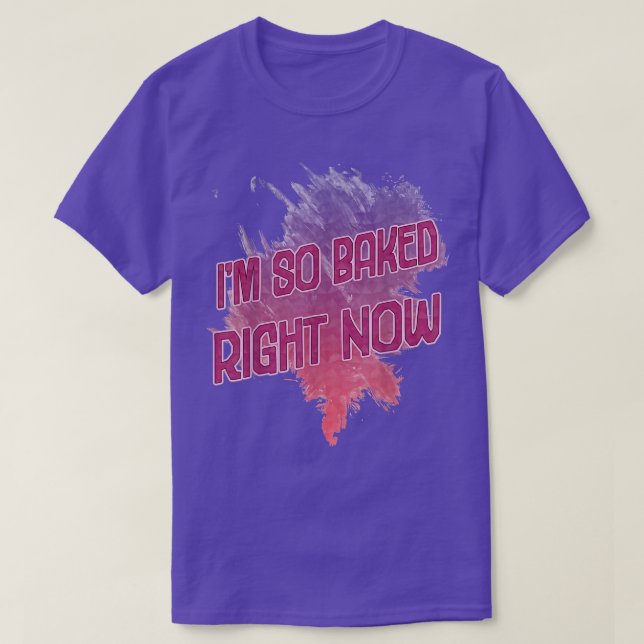 Camiseta Horneado ahora (Diseño del anverso)
