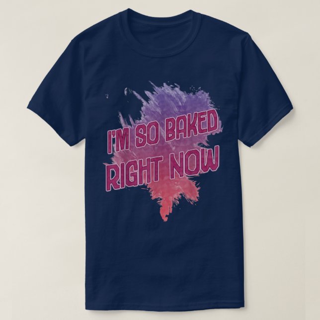 Camiseta Horneado ahora (Diseño del anverso)