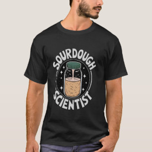 Camiseta Horneando Panadero Científico de Masa Madre Panade