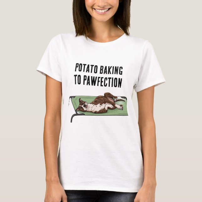 Camiseta Horneando Papas a la Perfección (Anverso)