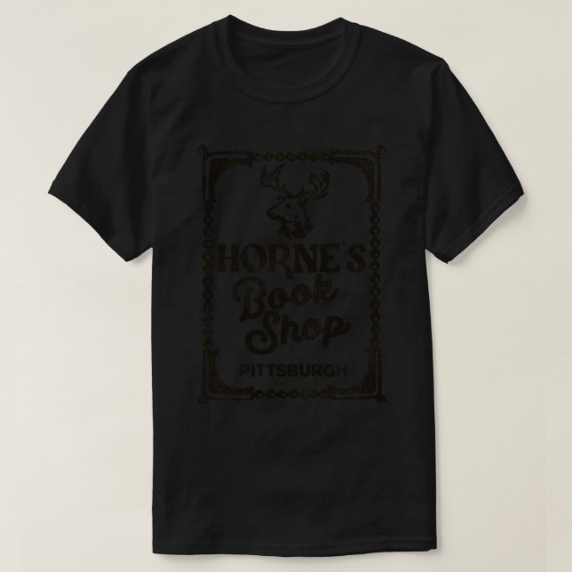 Camiseta Hornes Book Shop Pittsburgh Penn (Diseño del anverso)