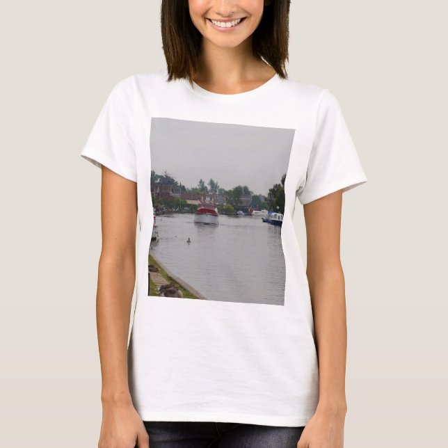 Camiseta Horning en el río Bure (Anverso)