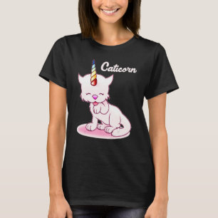 Camiseta Horno de arco iris de un gato de maíz