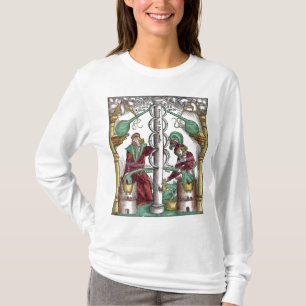 Camiseta Horno de destilación en alquimia